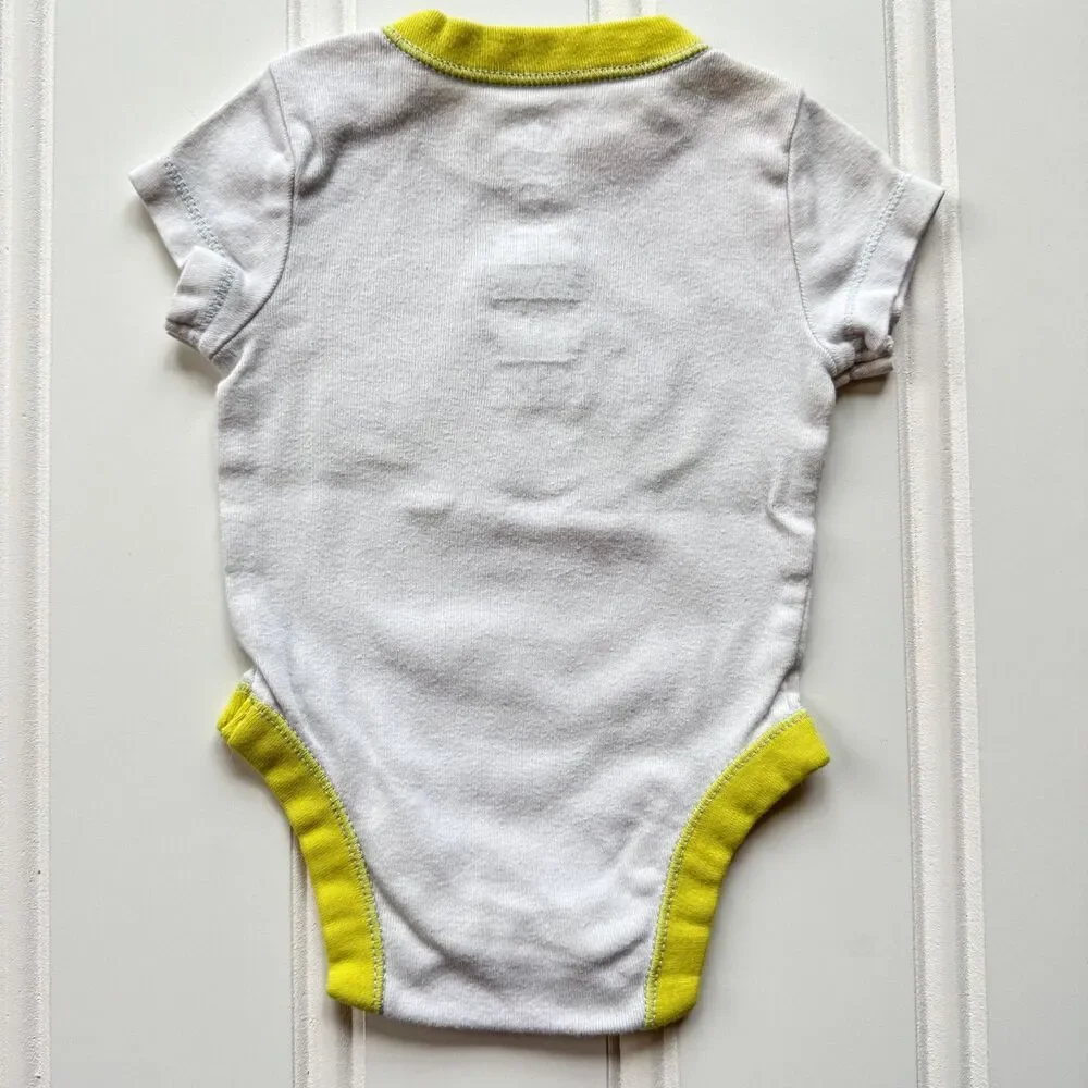 4/$10 - Vintage Old Navy Turtle and Bird Cotton Onesie Bodysuit 0-3 Months